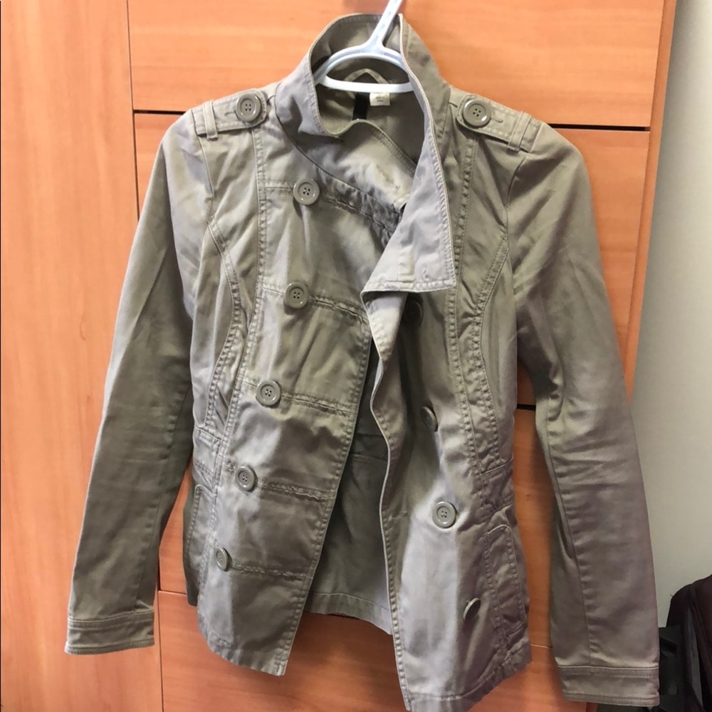 H&M Gray Utility Jacket Casual Everyday Wear